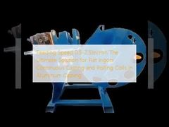 سرعة التغذية 0.5-2.5m / min الحل النهائي للصب المستمر للبراميل المسطحة والملفات المتداولة في صب الألومنيوم