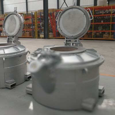 500 - 3000 كجم المذابة الألومنيوم نقل كوبل لألومنيوم الصب الصب