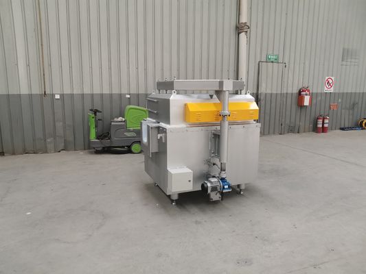 معدات تصفية الألومنيوم الصناعية الصهر والصب مع الغطاء الداخلي القابل للصب