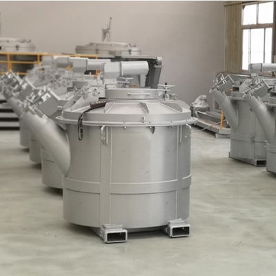 مغارف نقل الألومنيوم المنصهر عالية السعة بوزن 1500 كجم لنقل سلس