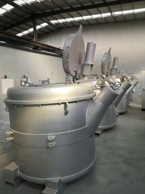 عقدة الفولاذ المذابة المعدات المعدنية لتحويل الألومنيوم لتحويل دقيق وآمن