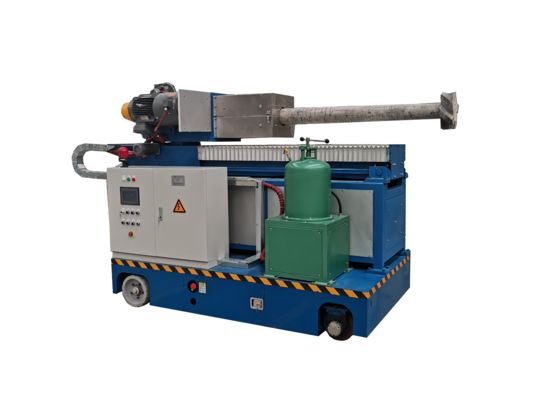 حقن تدفق دوار بسرعة إزالة الغازات قابلة للتعديل وحبيبات تدفق ≤5 مم للمادة الخام من الجرافيت