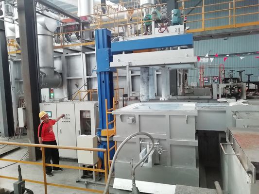 N2 على الخط 300RPM تفريغ الألومنيوم في خط عملية تكرير الألومنيوم