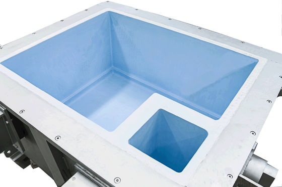 خزان تصفية DBF العميق مع طبقة تصفية 400 مم للإنتاج الضخم وتطبيقات الألومنيوم عالي النقاء