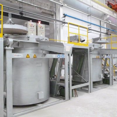 الموقد الغازي المتجدد المستخدم في فرن صهر الألومنيوم YGL-1000Q