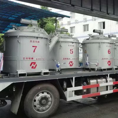 2000kg السعة المذابة الألومنيوم نقل كيس السطح الناعمة النهاية