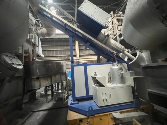 نظام حقن تدفق الألومنيوم جنبا إلى جنب مع الخلط الفعال وأكثر توزيعا من وكلاء تدفق في جميع أنحاء الذوبان