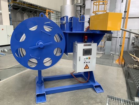 VFD من وحدة تغذية العصا SAJ مع أنبوب دليل العصا من 2 قطعة سرعة تغذية 1-2.5m / min