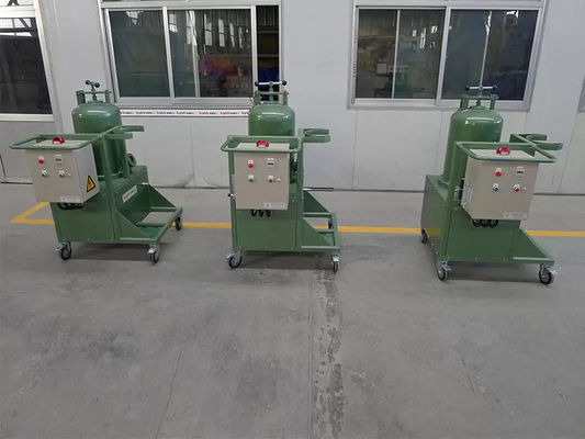 15-50L الألومنيوم المنصهر إزالة الغازات مع معدات التكرير عن طريق الحقن لصهر الألومنيوم