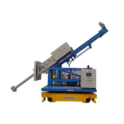 في الفرن مدخن تدفق الدوار للالومنيوم السائل عمق النطاق 600-1100mm