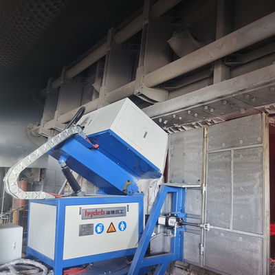 الكتل≤3mm تدفق التكرير مدخن تدفق الدوار مع الدوار الجرافيت حجم Φ356x100mm