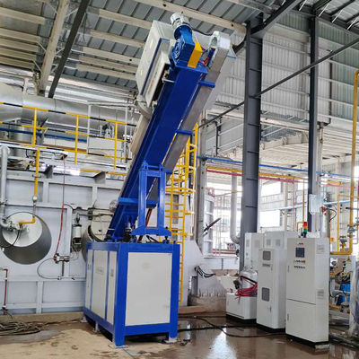 الكتل≤3mm تدفق التكرير مدخن تدفق الدوار مع الدوار الجرافيت حجم Φ356x100mm