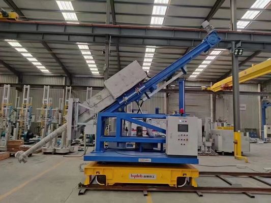 حقن التدفق الدواري لتطبيقات الترددات العالية 0-380 R/min سرعة الدوار الجرافيت 50Hz 4500kg الوزن الصافي