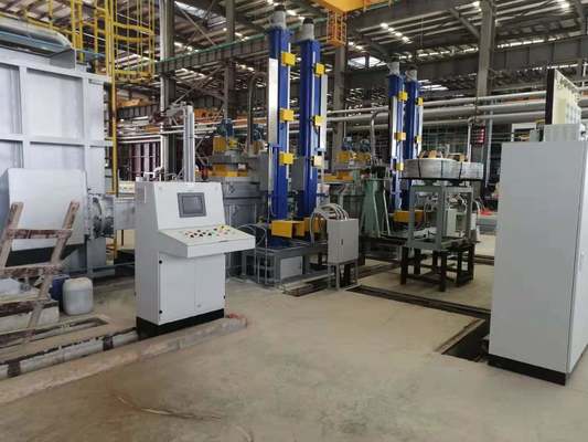 وحدة إزالة الغاز الدورانية PLC 1200 درجة مئوية 100-600 دورة في الدقيقة 5-10 كيلو واط