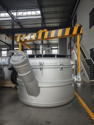 مغارف نقل الألومنيوم المصهور المعتمدة من CE مع نطاق درجة حرارة يصل إلى 1200 درجة مئوية