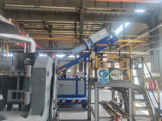 Hydrogen Removal Made Easy with Graphite Rotor Speed 0～400r/min Rotary Flux Injector the Ultimate Solution Granularity Mm ≤5