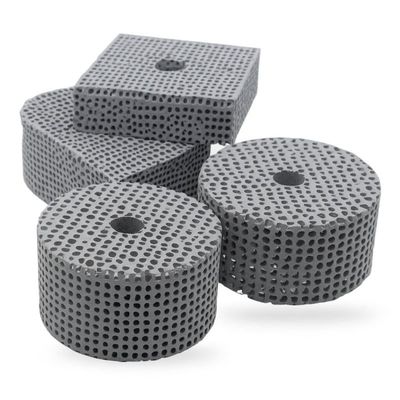 فلتر الرغوة السيراميكية CFF مع 10-20 PPI 30-50 PPI و 50-80 PPI لترشيح الألومنيوم المنصهر