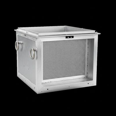 صندوق تصفية السائل من الألومنيوم القوي مع 17'*17'*1 أبعاد لوحة وحجم الغسالة وفقا لمعدل التدفق