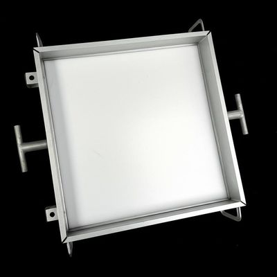 صندوق تصفية واضح بقدرة 2 باوند وبعد 17'*17'*1 لوحة لصهر الألومنيوم وإصداره