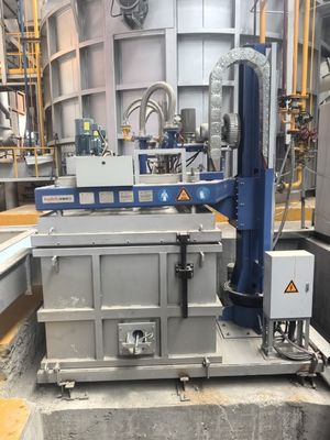 نوع اللوحة فرن الألمنيوم 3500kg لصب سبائك الألومنيوم