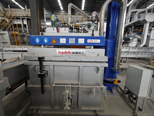 نوع اللوحة فرن الألمنيوم 3500kg لصب سبائك الألومنيوم