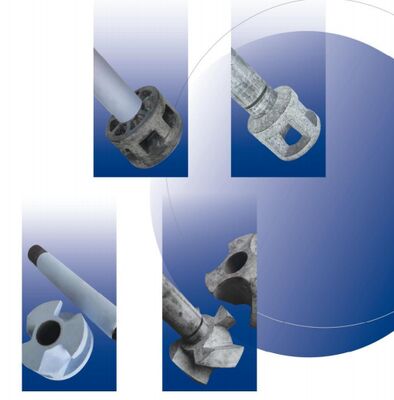 عمود الدوار من الجرافيت لمستقذ التدفق الدوار مع مقاومة درجات الحرارة العالية ومقاومة الصدمات الحرارية والزبدة الذاتية