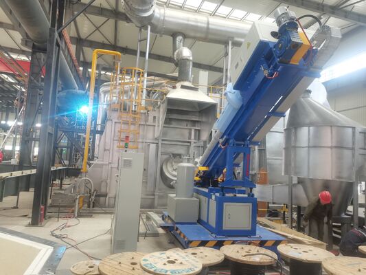 Energy-saving Eco-friendly Rotary Flux Injector for High Efficiency Aluminum Refining Equipment