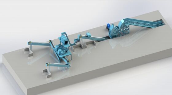 آلة فرز خردة الألومنيوم المتطورة مع فواصل التيار الدوامي، والليزر المحفز للانهيار (LIBS)، وفرزات تعتمد على مستشعرات الأشعة تحت الحمراء القريبة لإعادة التدوير عالية النقاء
