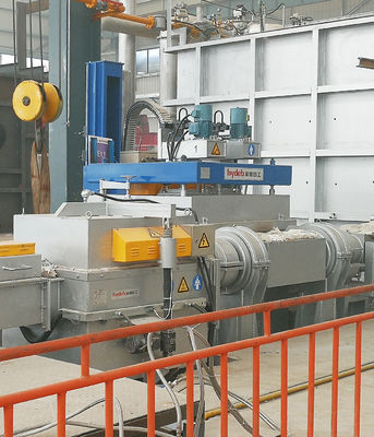 الطاقة الإجمالية Kw 150kW وحدة إزالة الغاز الدوارة مع إزالة الغاز و 0 ¢ 99 وقت إزالة الغاز القابل للتعديل