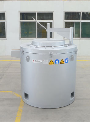 950C 600KG طين الألومنيوم صهر فرن تسخين صهر المعادن