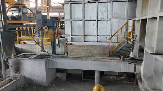 على خط 12 بوصة مرشح لوحة 20 PPI CFF صندوق مرشح لنقاء الألومنيوم المنصهر