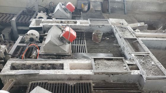 على خط 12 بوصة مرشح لوحة 20 PPI CFF صندوق مرشح لنقاء الألومنيوم المنصهر