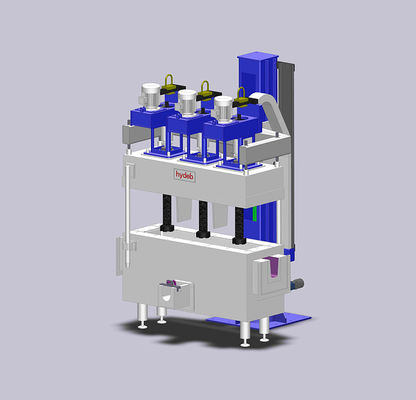 45KW الألومنيوم الدوار مزدوج التفريغ
