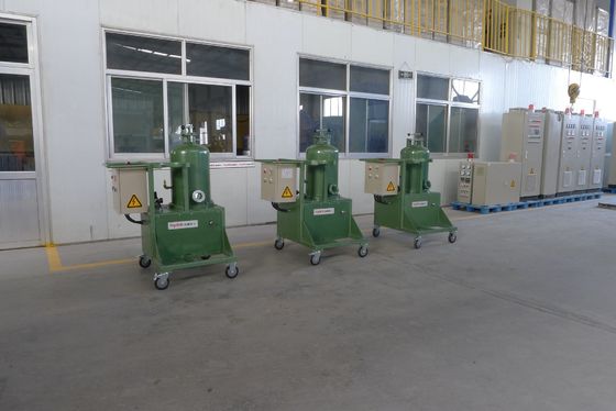 80L 0.1MPa آلة حقن تدفق الألومنيوم عملية تكرير الألومنيوم المصهور OEM