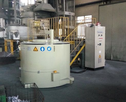 0.60Mpa 1000KG Cap Coreless التعريفي فرن مسبك صغير الحفاظ على درجة الحرارة