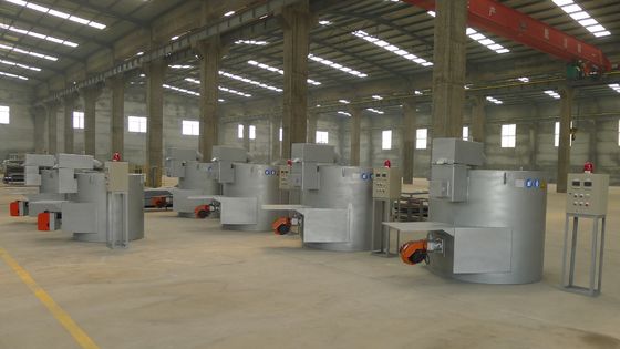 غاز البترول المسال أطلق 250KG فراغ فرن كهربائي صغير لصهر المعادن 0.60Mpa