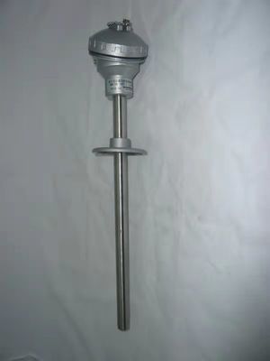 Pt100 Duplex 1cr18ni9ti 16 مم ارتفاع درجة الحرارة الحرارية K نوع مجسات الاستشعار