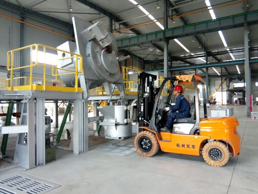 فرن صهر الألومنيوم المائل الهيدروليكي 1000KG صب الضغط العالي لـ HPD