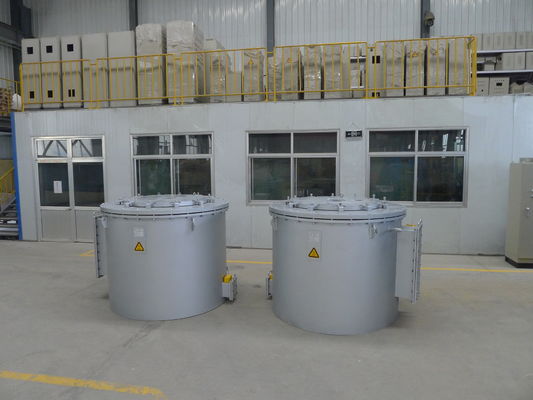 مقاومة الصدأ 1000kg ذوبان الألومنيوم وعقد فرن تكرير النفط 950C