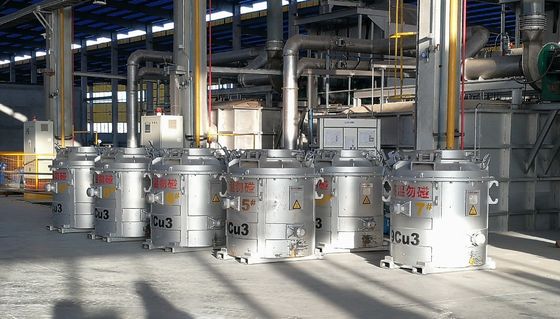 1000M غطاء مرن مصهور الألومنيوم نقل مغارف نقل المعادن شفة واحدة OEM