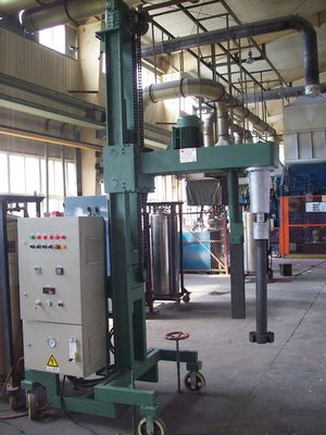 0.1mpa 600 Rpm وحدة التفريغ الدوراني عملية تكرير منع ارتفاع درجة حرارة الألومنيوم