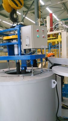 500 دورة في الدقيقة 0.6 ميجا باسكال وحدة التفريغ الدوراني شماعات الألومنيوم رافعة رفع ISO9001